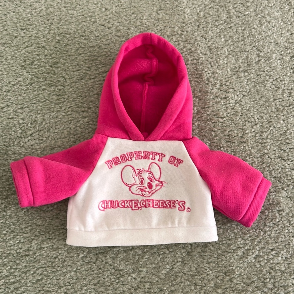 Chuck E Cheese Pink Hoodie